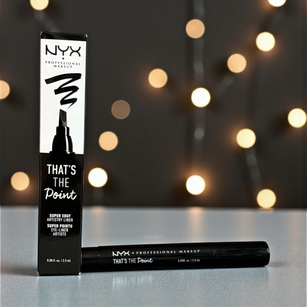 🏷️‼️5/$25🏷️‼️🖤NYX🖤That’s The Point Super Edgy Artistry Liner in Black/NIB